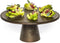 Dutchdeluxes - Keramiek - Hoogwaardig - Medium - Taartplateau - 25 cm diameter - Bronze