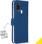 Accezz Galaxy A21s - Wallet Softcase Booktype - 3 pashouders - Blauw