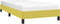 vidaXL - Bedframe - stof - groen - 80x200 - cm