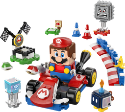 LEGO Super Mario 72043 - Mario Kart - Interactieve LEGO Mario en standaardkart