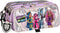 Pennenetui met 2 vakken Monster High Best boos Lila 21,5 x 10 x 8 cm