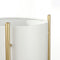 Mica Decorations Sverre - Bloempot op Standaard - H66 x Ø28 cm - Wit Goud
