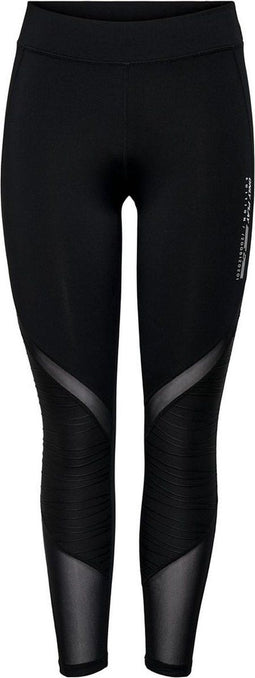Only Play Alani - 7/8 Training Fitness Legging - Aansluitende pasvorm hoge taille - Zwart