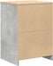 vidaXL - Garagekast - 60x51x85 - cm - massief - grenenhout - betongrijs