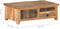 vidaXL - Salontafel - 90x50x31 - cm - massief - gerecycled - hout