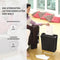Fellowes P-25S - Papierversnipperaar - 5 vellen - 7mm stroken - Zwart