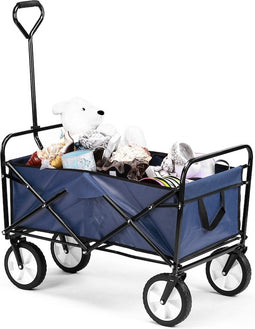 Feel home - Opvouwbare bolderkar - donkerblauw