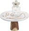Marmeren taart plateau cake stand 100% natuurlijke marmer - Ø 20 cm