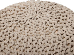 CONRAD - Poef - Beige - Katoen