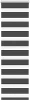 vidaXL - Zebra - rolgordijn - 40x100 - cm - stofbreedte - 35,9 - cm - zwart