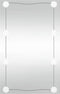 vidaXL - Wandspiegel - met - LED's - rechthoekig - 50x80 - cm - glas