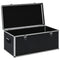 vidaXL - Opbergkoffers - 3 - st - aluminium - zwart