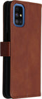 iMoshion Hoesje Geschikt voor Samsung Galaxy M51 Hoesje Met Pasjeshouder - iMoshion Luxe Bookcase - Bruin