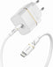Otterbox EU Wall Charger 20W - USB-C 20W USB-PD + USB C-Lightning Cable 1m - Cloud Dust White