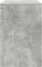 vidaXL - Bureau - Betonnen - Eik - 102x50x75 - cm - Geengineerd - Hout