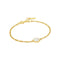 Ania Haie Wild Soul AH B030.02G - Dames Armband - 14K goldplated - 18,5 cm