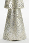 House of Seasons Kerstboom - Metaal - Gehamerd - Zilver - L19 x B10 x H90 cm