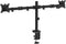 Ewent EW1512 - Dubbele Monitor Arm - Voor 2 schermen tot 32 inch - VESA 75x75 en 100x100 (2 stuks)