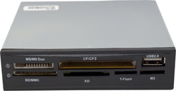 3GO CR37OEM, CF, Geheugenstick, MicroDrive, miniSD, MMC, MS Duo, MS PRO, MS PRO Duo, SD, SDHC, xD, Zwart, 3.5", MS Windows 98 / ME / 2000 / XP / 7 / MAC OS
