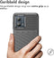 iMoshion Hoesje Geschikt voor Motorola Moto G53 Hoesje Siliconen - iMoshion Thunder Backcover - Zwart