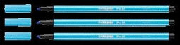 STABILO Pen 68 - Premium Viltstift - Azuur Blauw - Doos 10 stuks