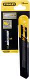 Stanley SM - Afbreekmes 18mm - Antichoc ABS uitvoering - Veilige schuifknop