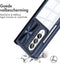 imoshion Hoesje Geschikt voor Samsung Galaxy Z Fold 4 Hoesje - imoshion Camslider Backcover - Donkerblauw