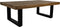 HSM Collection - Salontafel - Mango/Metaal - 130x75x42cm