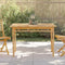 vidaXL - Tuintafel - 110x55x75 - cm - bamboe