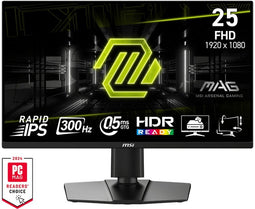 MSI MAG 255PXF - Monitor 24,5" - Full HD 1920x1080 300Hz IPS - Zwart