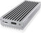 Icy Box IB-1817M-C31 - Externe behuizing M.2 NVMe - USB 3.2 Gen2 10 Gb/s - Zilver