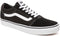 VANS MN Ward - Lage sneakers - Suède Canvas - black/whit