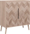 vidaXL - Finori - Finori - Dressoir - Lusk - 01A - 80x38,5x88 - cm - sonoma - eikenkleurig