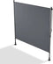 Verticale Zonnescherm Barbados - 200x310 cm - Uitschuifbaar UV-bestendig - Grijs