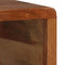 vidaXL - Salontafel - met - bewerkte - lade - 100x50x40 - cm - massief - hout