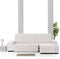 Hoes voor chaise longue met korte armleuning rechts Eysa LEVANTE Wit 100 x 110 x 290 cm