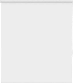vidaXL - Rolgordijn - verduisterend - 135x150 - cm - stofbreedte - 131,6 - cm - wit
