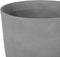 CROTON - Bloempot set van 2 - Grijs - 35 cm - Stenenmix