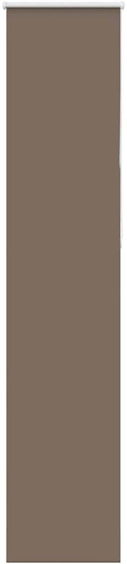 vidaXL - Rolgordijn - verduisterend - koffie - 45x230 - cm - stofbreedte - 40,7 - cm