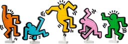 LEGO Art Keith Haring - Dansende figuren - 1773 onderdelen - 33 cm hoog
