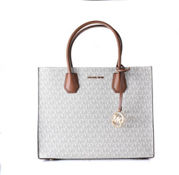 Handtas Dames Michael Kors MERCER Grijs 32 x 26 x 14 cm