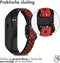 iMoshion Bandje Geschikt voor Samsung Galaxy Fit 2 - iMoshion Siliconen sport band met inkliksysteem gesp - Zwart