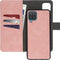 iMoshion Hoesje Geschikt voor Samsung Galaxy A12 Hoesje Met Pasjeshouder - iMoshion Uitneembare 2-in-1 Luxe Bookcase - Roze