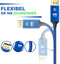 URGOODS Displayport 1.4 - DP Kabel 8K - 1.8 Meter - Blauw