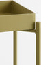 Mica Decorations Dacia - Plantenstandaard - 2 niveaus - Groen - L22 x B22 x H68 cm