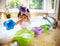 Baby cadeau - Sleutel rammelaar - Stapelaar - Trekolifant