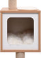 vidaXL - Kattenkrabpaal - met - sisal - krabmat - 129 - cm