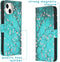 iMoshion Hoesje Geschikt voor iPhone 13 Hoesje Met Pasjeshouder - iMoshion Design Softcase Bookcase - Blauw / Blossom