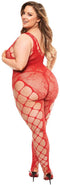 Dames jumpsuit Baci Lingerie Bodystocking (Queen)