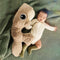 Topbright Sleepwell Whale - Kalmerende Knuffel met Huilsensor en Bewegende Staart - Beige